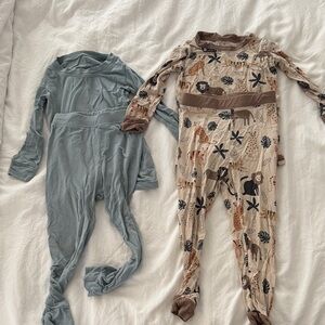 Little Sleepies 2 piece. Size 12-18m
